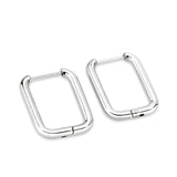 High Polished Minimalist Stainless Steel Earrings