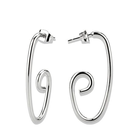 High Polished Minimalist Stainless Steel Earrings