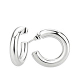 High Polished Minimalist Stainless Steel Earrings