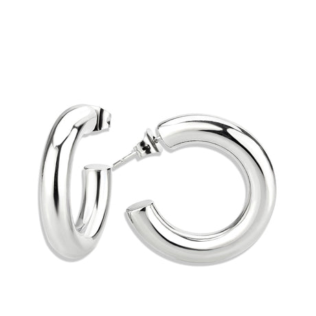 High Polished Minimalist Stainless Steel Earrings