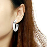 High Polished Minimalist Stainless Steel Earrings