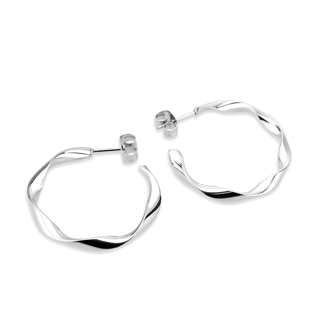 High Polished Minimalist Stainless Steel Earrings