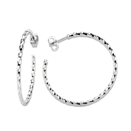 High Polished Minimalist Stainless Steel Earrings