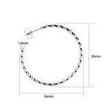 High Polished Minimalist Stainless Steel Earrings