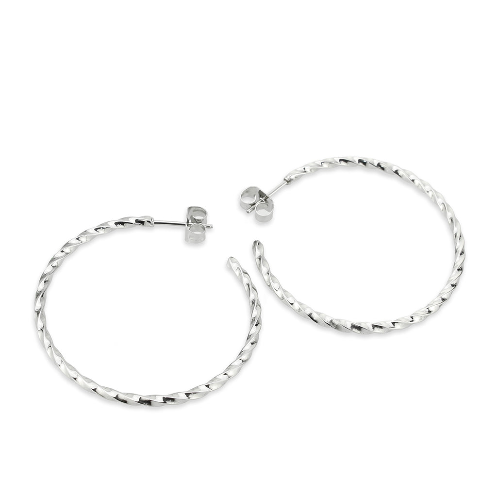 High Polished Minimalist Stainless Steel Earrings