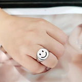 High polished (no plating) Stainless Steel Ring with Epoxy in No Stone