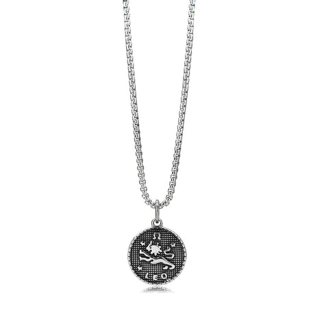 High polished (no plating) Stainless Steel Chain Pendant with NoStone in No Stone