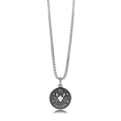 High polished (no plating) Stainless Steel Chain Pendant with NoStone in No Stone