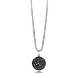 High polished (no plating) Stainless Steel Chain Pendant with NoStone in No Stone