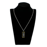 Two Tone IP Gold (Ion Plating) Stainless Steel Chain Pendant with NoStone in No Stone