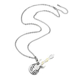 Two Tone IP Gold (Ion Plating) Stainless Steel Chain Pendant with NoStone in No Stone