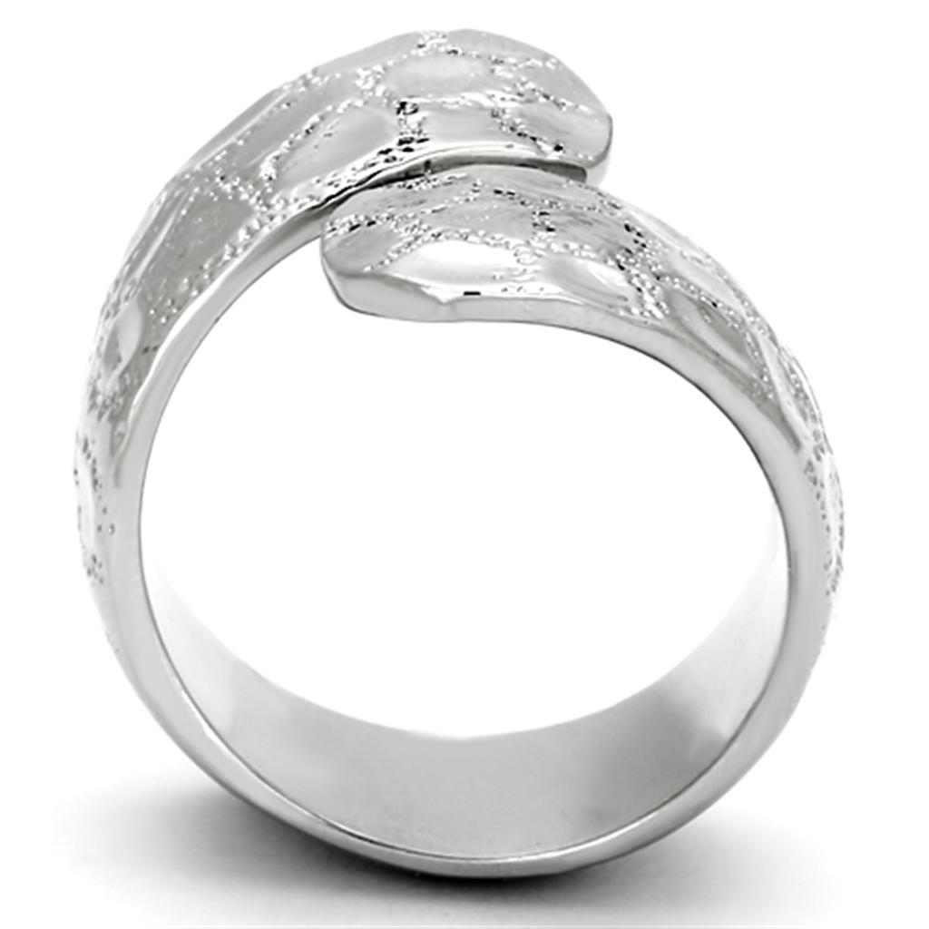 High polished (no plating) Stainless Steel Ring with No Stone