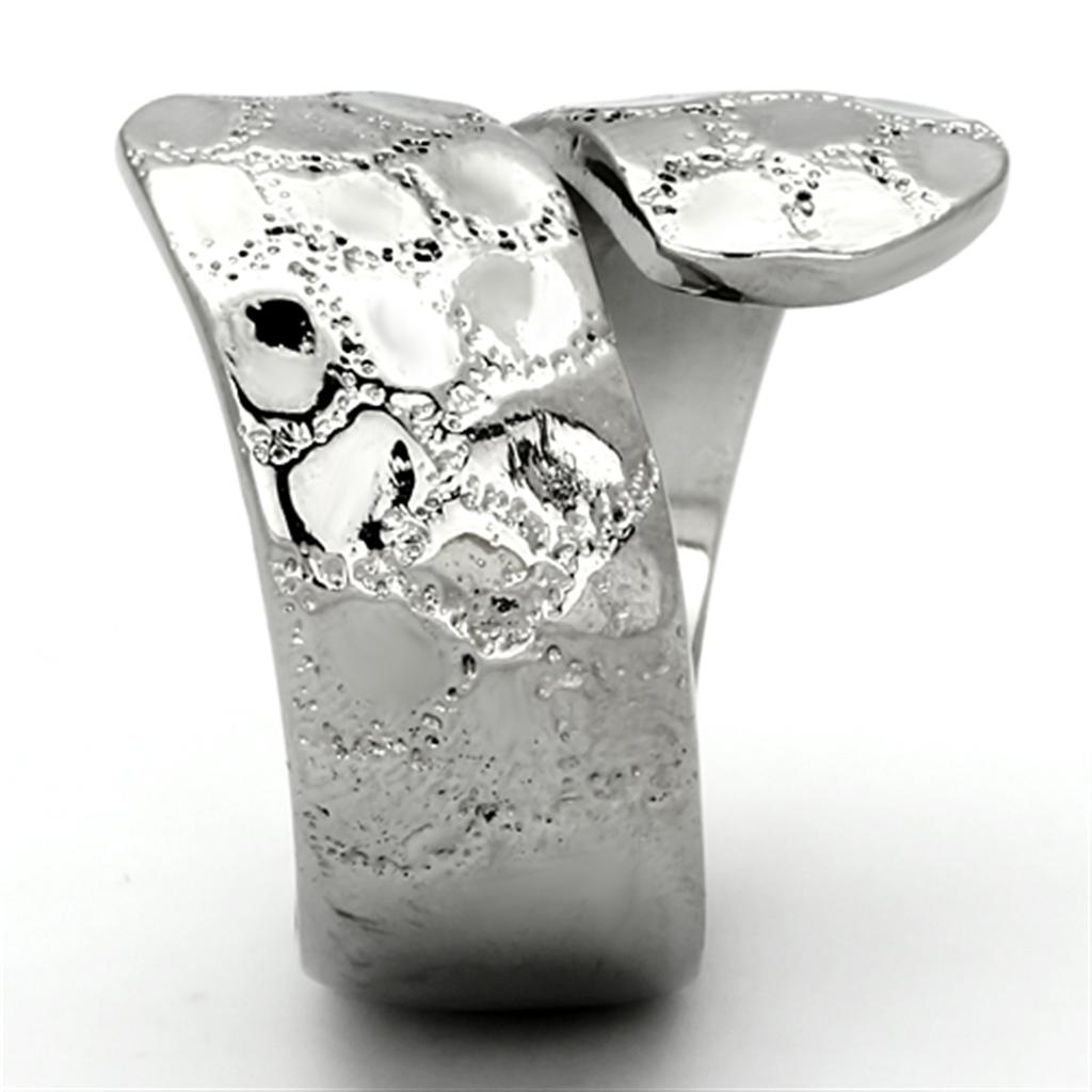 High polished (no plating) Stainless Steel Ring with No Stone