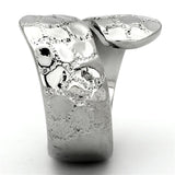 High polished (no plating) Stainless Steel Ring with No Stone