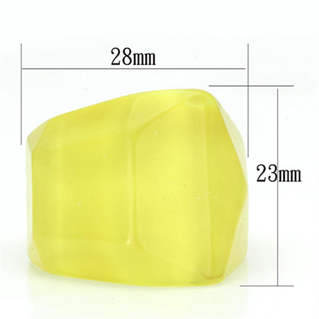 Resin Ring with No Stone
