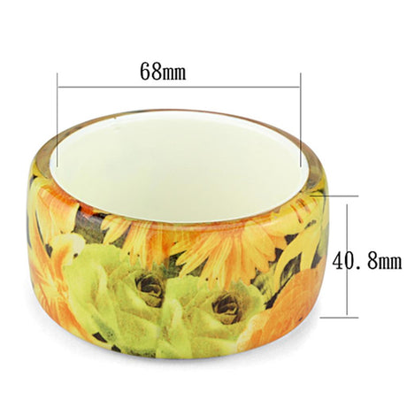 Resin Bangle with No Stone