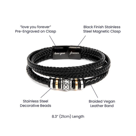 ‘Love You Forever'  Bracelet