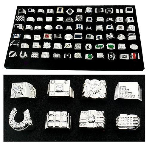 2 - Rhodium Brass Kits with Assorted  in Assorted