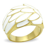 IP Gold(Ion Plating) Brass Ring with No Stone