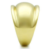 IP Gold(Ion Plating) Brass Ring with No Stone