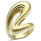 IP Gold(Ion Plating) Brass Ring with No Stone