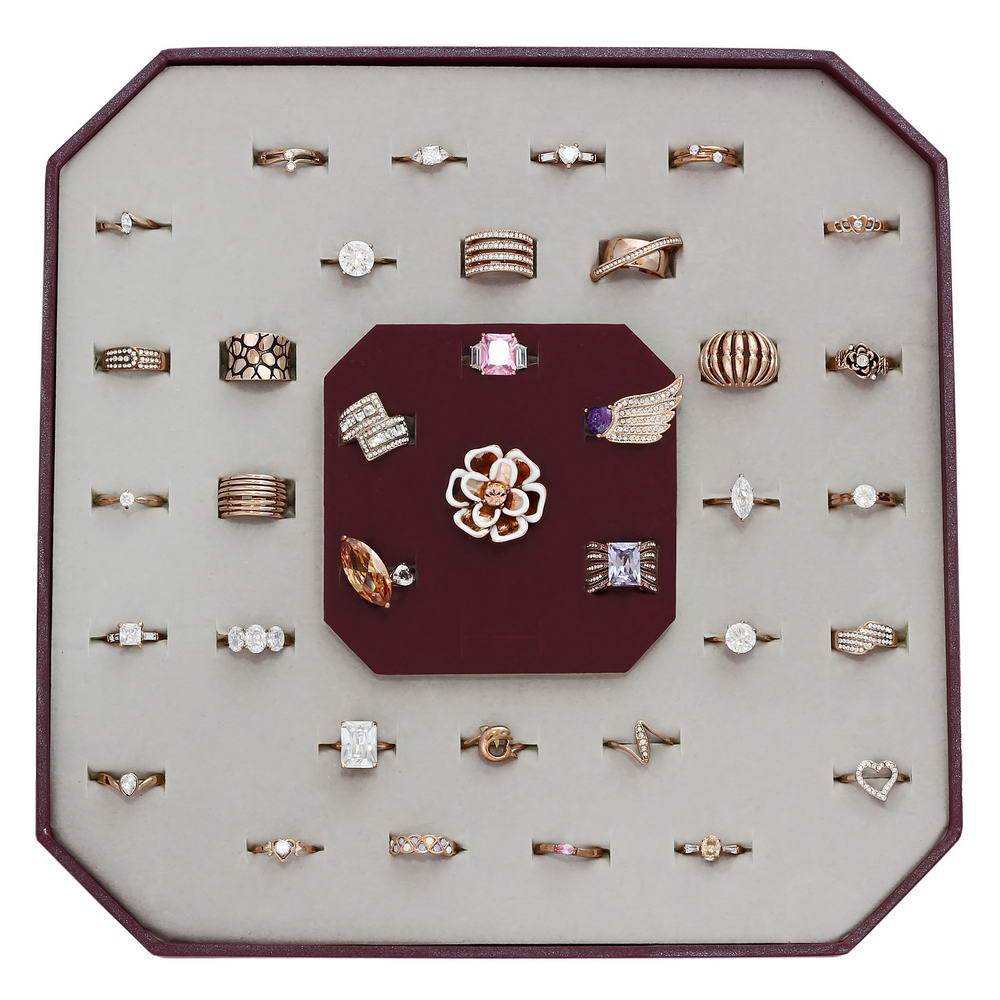 D-Size6 - IP Rose Gold(Ion Plating) Brass Kits with Assorted  in Assorted