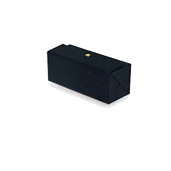 018  Plastic Accessory with No Stone in Jet