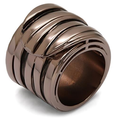 Chocolate Gold Brass Ring with No Stone