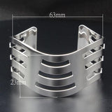 High polished (no plating) Stainless Steel Bangle with No Stone