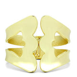 Flash Gold White Metal Bangle with No Stone