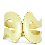 Flash Gold White Metal Bangle with No Stone