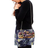 Gold White Metal Clutch with Top Grade Crystal  in Multi Color