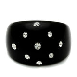 Resin Ring with Synthetic Synthetic Stone in Multi Color