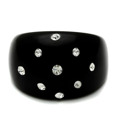 Resin Ring with Synthetic Synthetic Stone in Multi Color