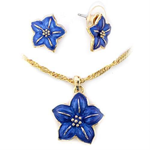 Gold White Metal Jewelry Sets with Epoxy  in Montana