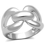 Rhodium Brass Ring with No Stone
