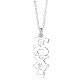 Silver Brass Pendant with No Stone