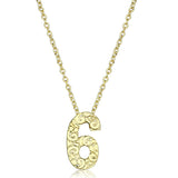 Flash Gold Brass Chain Pendant with Top Grade Crystal  in Clear
