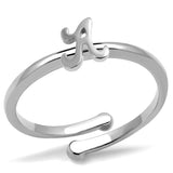 Rhodium Brass Ring with No Stone
