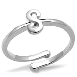 Rhodium Brass Ring with No Stone
