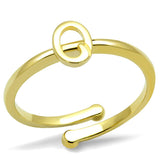 Flash Gold Brass Ring with No Stone