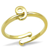 Flash Gold Brass Ring with No Stone