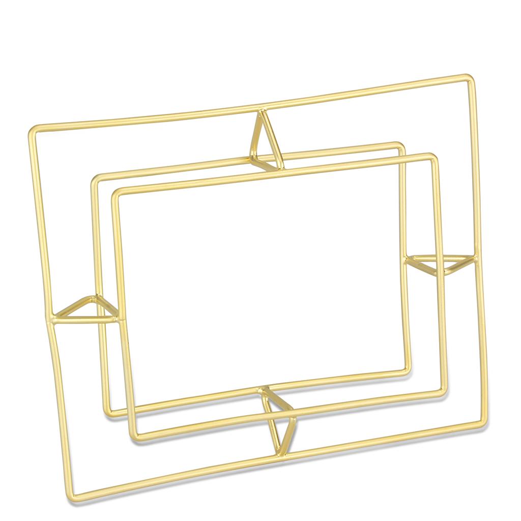 Matte Gold Brass Bangle with No Stone