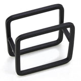 Ruthenium Brass Ring with No Stone