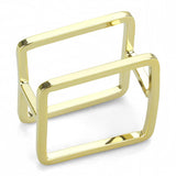 Flash Gold Brass Ring with No Stone