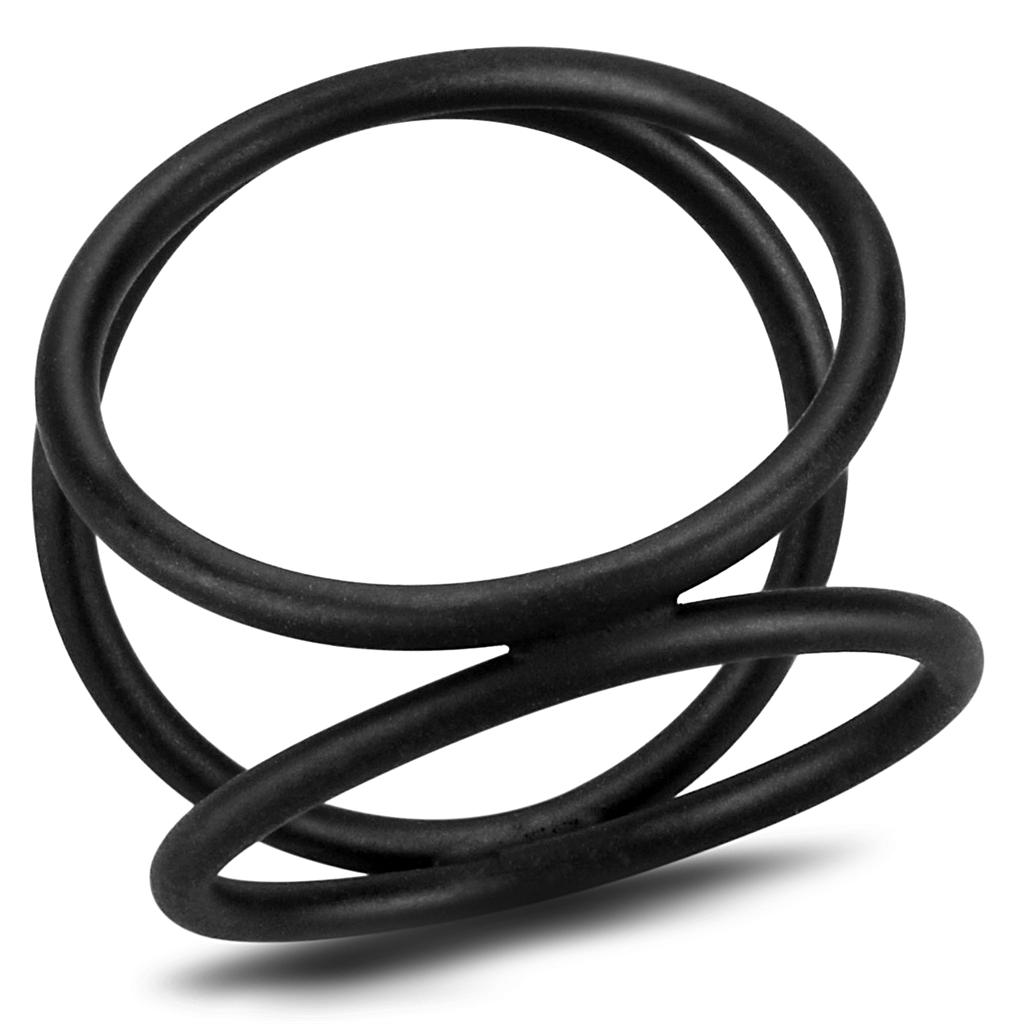 Ruthenium Brass Ring with No Stone