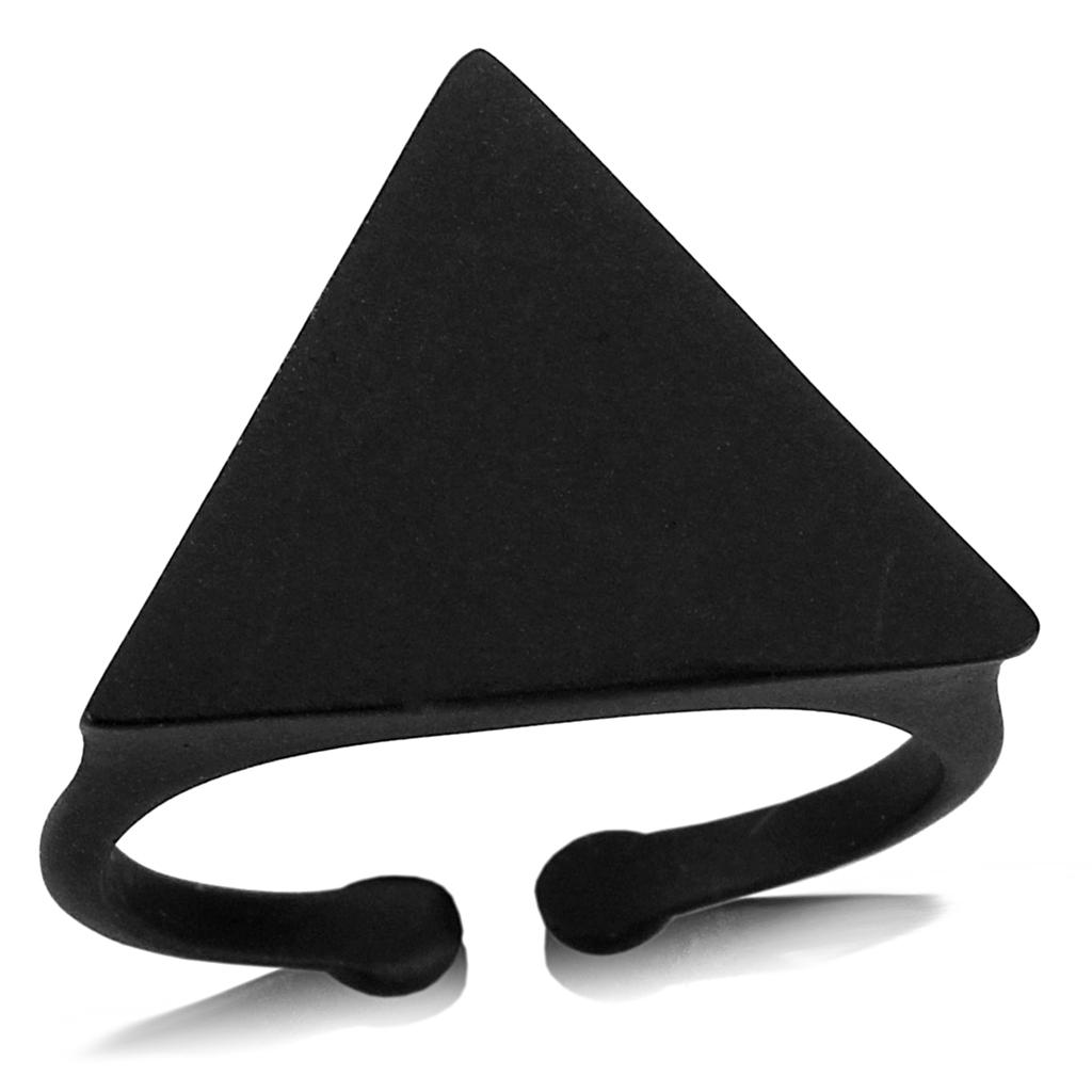 Ruthenium Brass Ring with No Stone