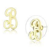 Flash Gold Brass Earrings with No Stone