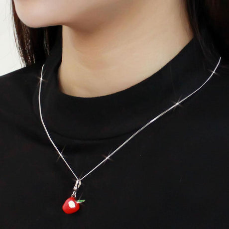 Silver 925 Sterling Silver Chain Pendant with No Stone