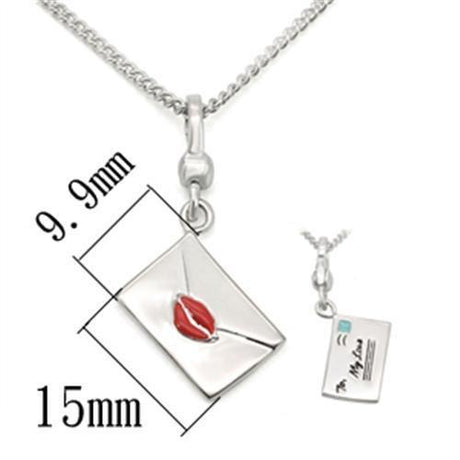 Silver 925 Sterling Silver Chain Pendant with No Stone